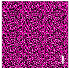 Load image into Gallery viewer, Printed HTV FUN CHEETAH Pattern Heat Transfer Vinyl 12 x 12 inch sheets