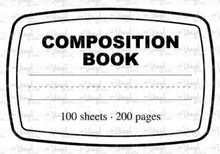 Load image into Gallery viewer, Waterslide Decal I9 Composition Notebook Label Clear