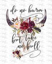 Load image into Gallery viewer, Waterslide Decal 17B Do no harm Take no bull