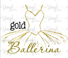 Load image into Gallery viewer, Sublimation Transfer Ballerina Tutu Choose your color