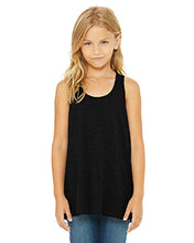 Load image into Gallery viewer, Bella Canvas Youth Flowy Racerback Tank
