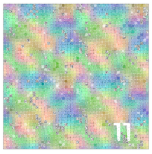 Load image into Gallery viewer, Printed HTV DISCO MIRROR BALL Pattern 12 x 12 inch sheets