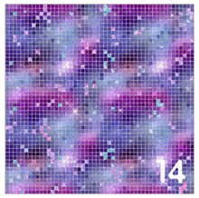 Load image into Gallery viewer, Printed Adhesive Vinyl DISCO MIRROR BALL Pattern Vinyl 12 x 12 inch sheets