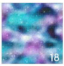 Load image into Gallery viewer, Printed HTV DISCO MIRROR BALL Pattern 12 x 12 inch sheets