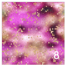 Load image into Gallery viewer, Printed Adhesive Vinyl DISCO MIRROR BALL Pattern Vinyl 12 x 12 inch sheets