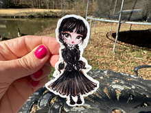 Load image into Gallery viewer, Sticker | 68C | Wednesday | Waterproof Vinyl Sticker | White | Clear | Permanent | Removable | Window Cling | Glitter | Holographic