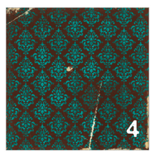 Load image into Gallery viewer, Printed HTV FUNKY VINTAGE PAPERS Patterns 12 x 12 inch sheet