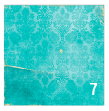 Load image into Gallery viewer, Printed HTV FUNKY VINTAGE PAPERS Patterns 12 x 12 inch sheet