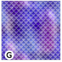 Load image into Gallery viewer, Printed Adhesive Vinyl MERMAID GLITTERS Pattern Vinyl 12 x 12 inch sheet