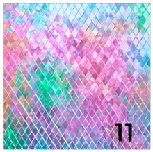 Load image into Gallery viewer, Printed Adhesive Vinyl MERMAID TEXTURES 12 x 12 inch sheet