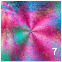 Load image into Gallery viewer, Printed HTV MERMAID TEXTURES Patterned Heat Transfer Vinyl 12 x 12 inch sheet