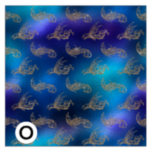 Load image into Gallery viewer, Printed Adhesive Vinyl MERMAID GLITTERS Pattern Vinyl 12 x 12 inch sheet