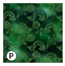 Load image into Gallery viewer, Printed Adhesive Vinyl MERMAID GLITTERS Pattern Vinyl 12 x 12 inch sheet