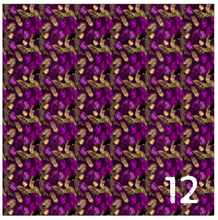 Load image into Gallery viewer, Printed Adhesive Vinyl PURPLE + GOLD Leopard Patterns