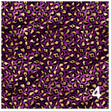 Load image into Gallery viewer, Printed Heat Transfer Vinyl HTV PURPLE + GOLD LEOPARD 12 x 12 inch sheet