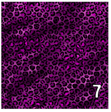 Load image into Gallery viewer, Printed Adhesive Vinyl PURPLE + GOLD Leopard Patterns