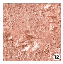 Load image into Gallery viewer, Printed HTV ROSE GOLD TEXTURES Patterned Heat Transfer Vinyl 12 x 12 sheet