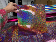 Load image into Gallery viewer, StarCraft Magic Hoax Holographic Adhesive Vinyl 12 x 12 inch sheets